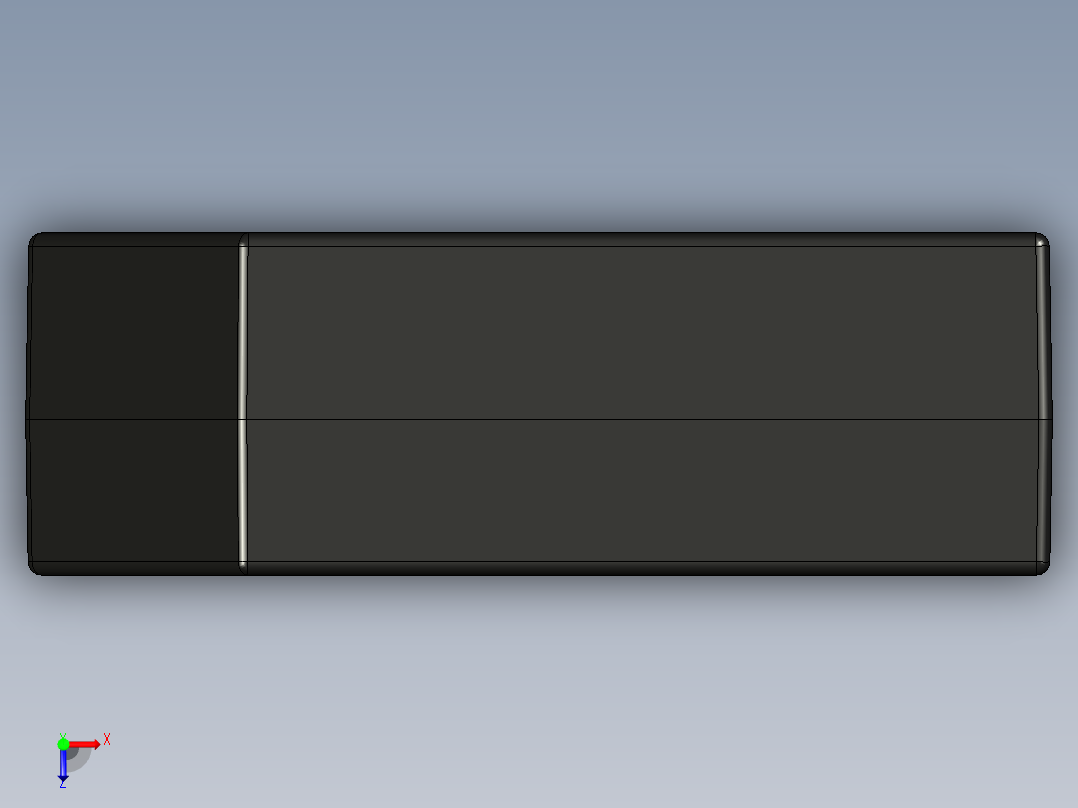 桥式整流器-KBP.STEP俯视图