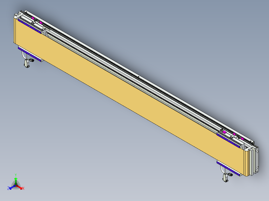 威洛博VL系列3d模型模组2VL17E2Y-S1350正等轴测图