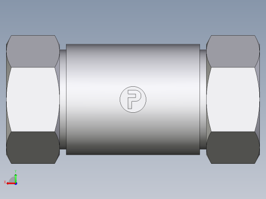 卡套式工业通用硬管接头EO_Weld_bulkhead_fitting_ESV35L71后视缩略图