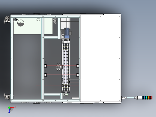 磁力传动的翻转机俯视缩略图