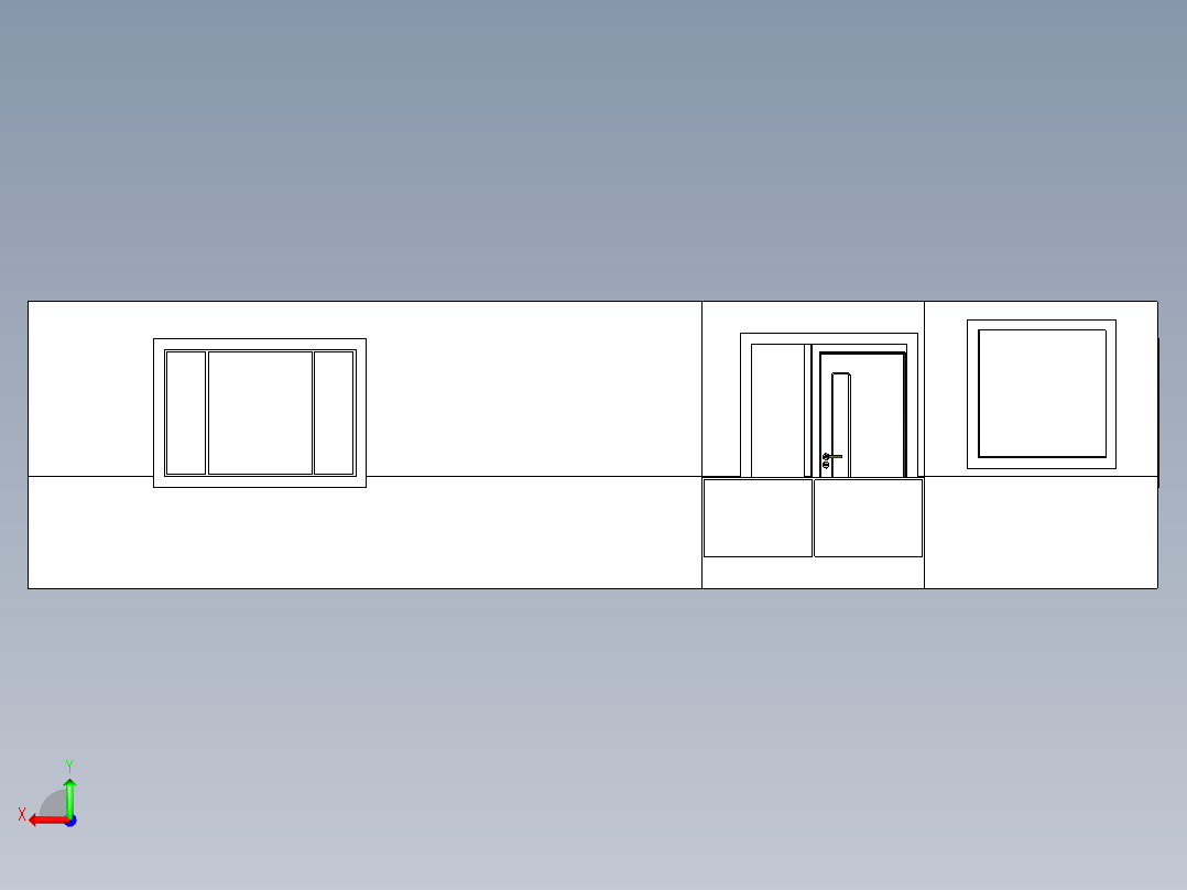 懒人床浴后视图