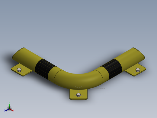 L角走道安全正等轴测缩略图