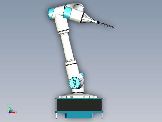 机械手模型前视缩略图