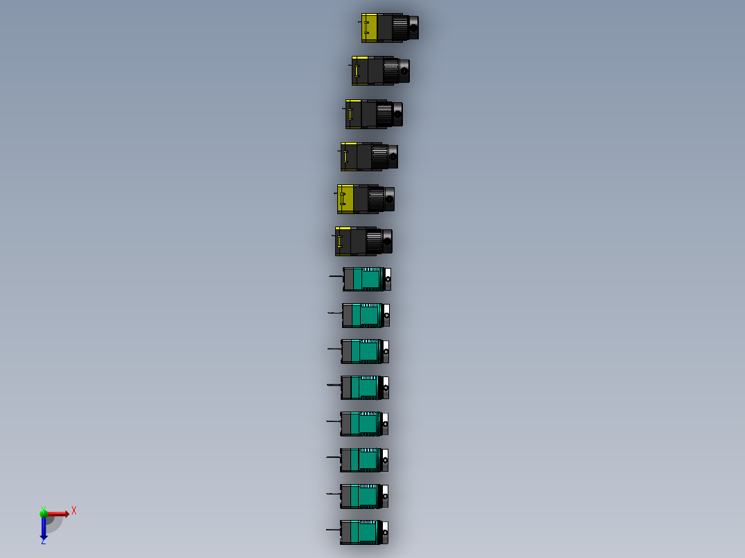 电磁计量泵加药计量RD与JLM系列14款俯视图