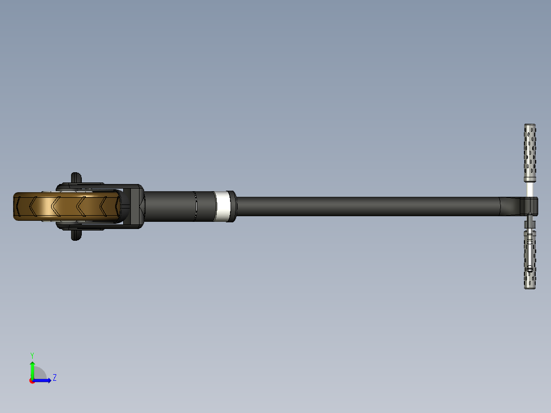 电动滑板车电动滑板车左视图