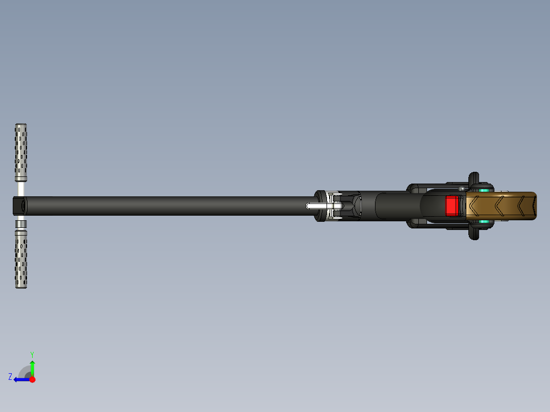 电动滑板车电动滑板车右视图