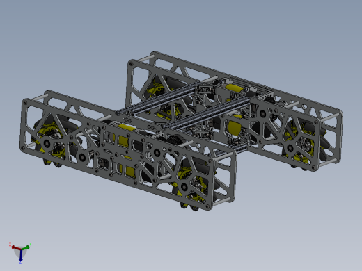 紧凑型麦克纳姆驱动底座