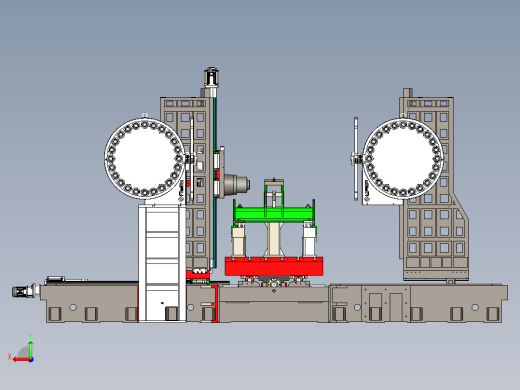 SHY-HDW4010双面镗铣加工中心后视缩略图