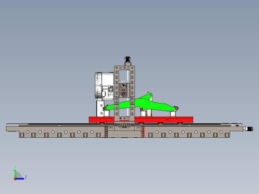 SHY-HDW4010双面镗铣加工中心左视缩略图