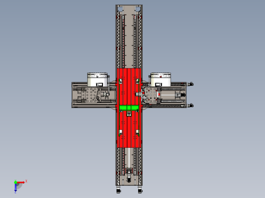 SHY-HDW4010双面镗铣加工中心俯视缩略图