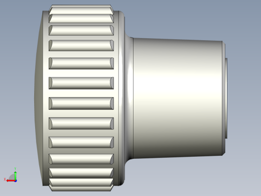 把手(凸紋)B.259,B.259-CLEAN-3D多系列多零件图纸模型后视缩略图