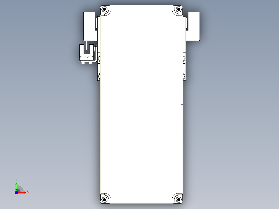 TPA-KNR-86E-1610C-L350A1-MP-BJ86-N3线性模块铝制底座前视图