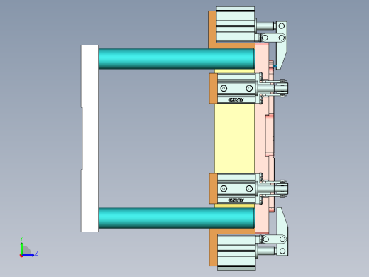EDC30-A-笔记本CNC工装夹具三维模型CNC3-190128左视缩略图