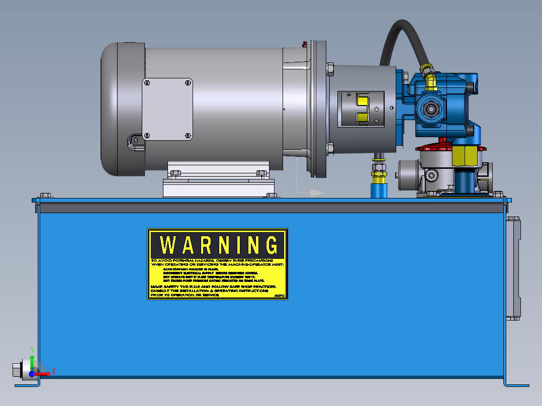 Continental Hydraulics-W20-5T液压元件前视图