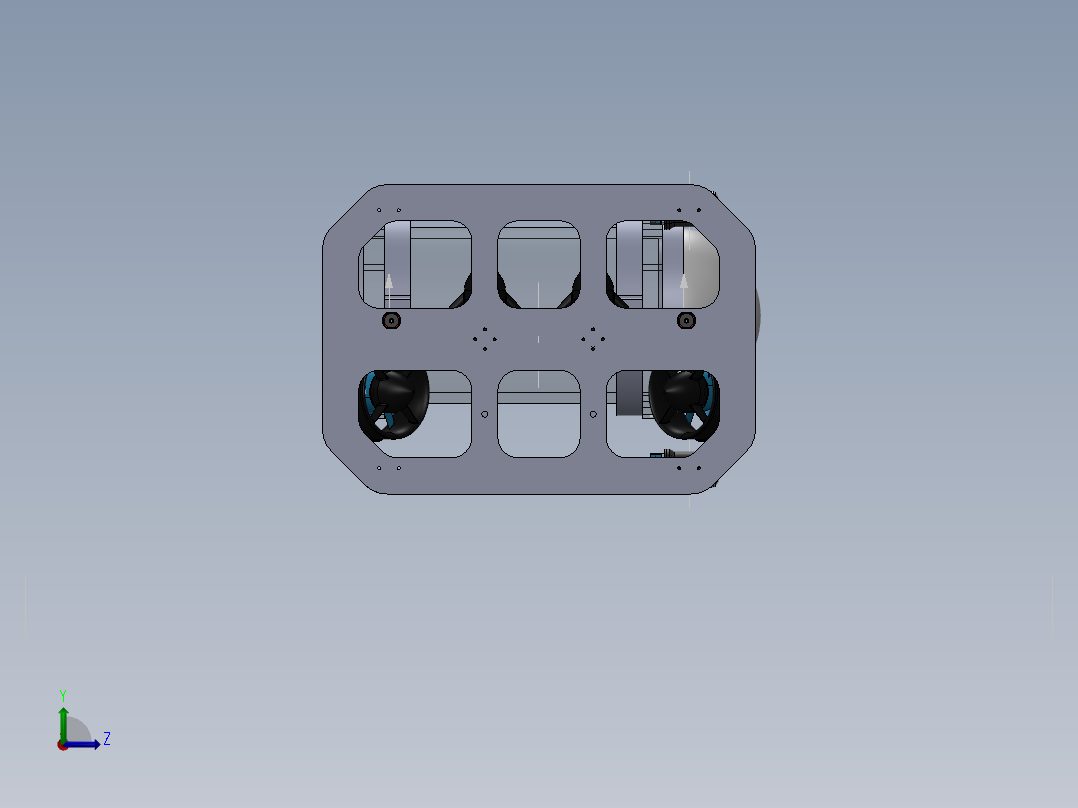 水下机器人改左视图