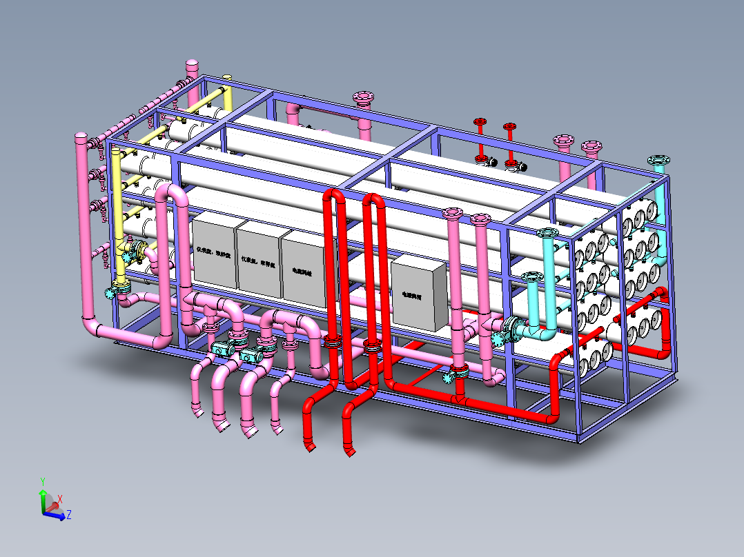 二级反渗透架子