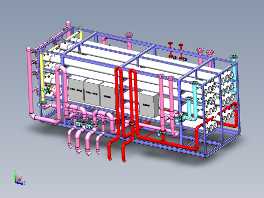 二级反渗透架子