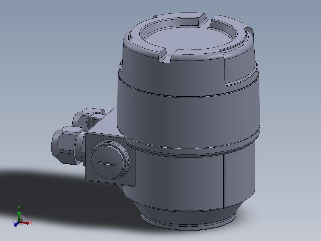 压力流量变送器壳
