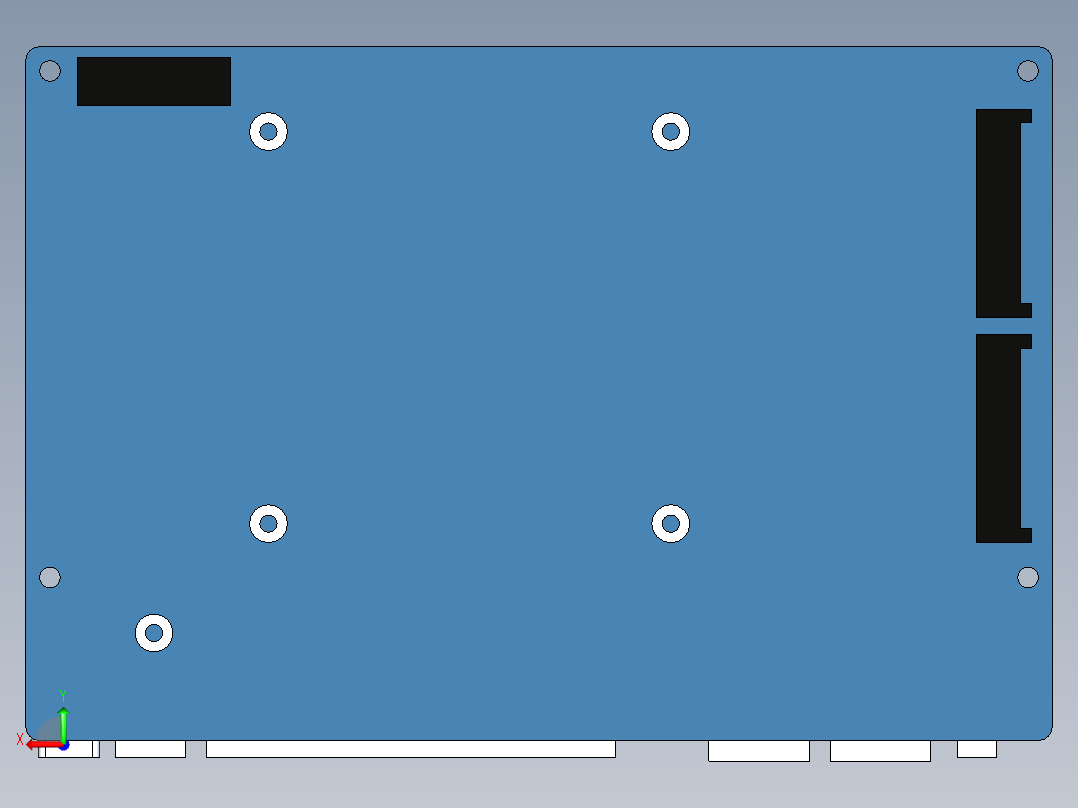 BPI-R4-主要 v1.1模块后视图