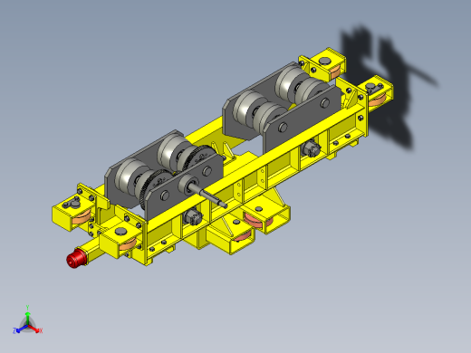 龙门吊滑台小车