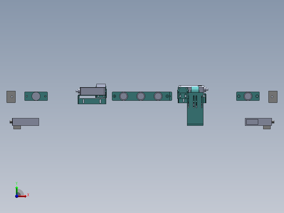 AGV小车、AGV(29)前视图