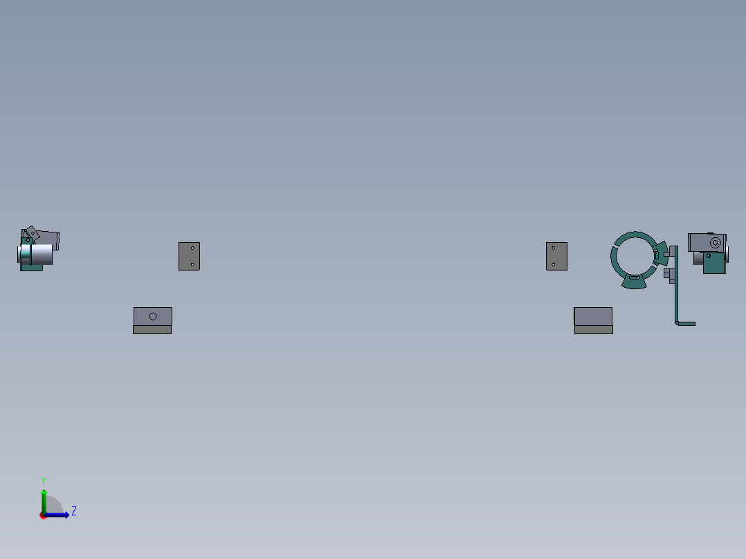 AGV小车、AGV(29)左视图