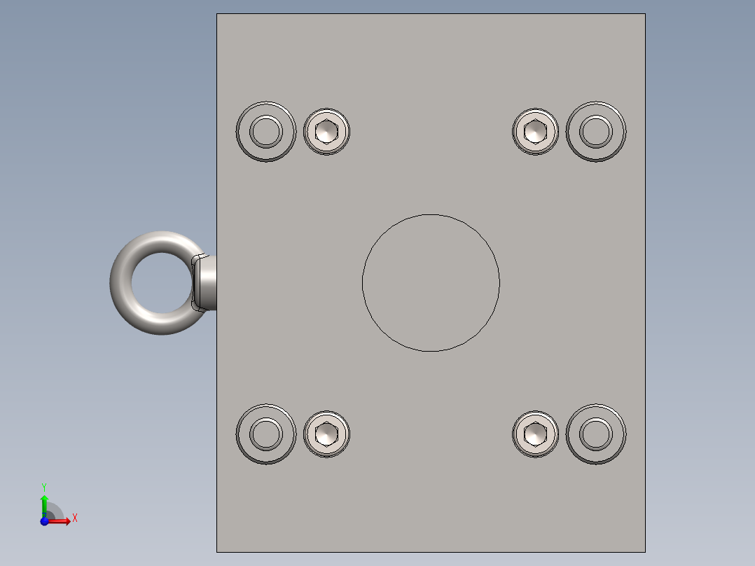 注塑模具、模具(66)前视图