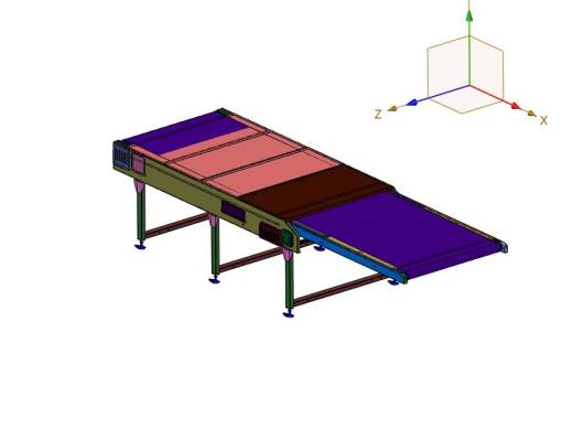 伸缩过道接驳台的伸缩装置缩略图