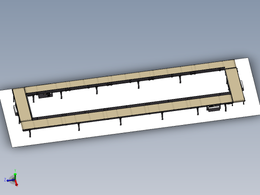 物流快递行业用轻型皮带机 777987