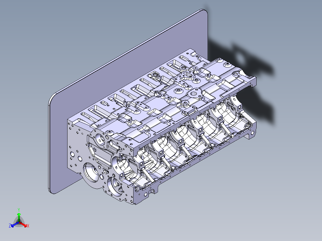发动机缸体咖啡桌