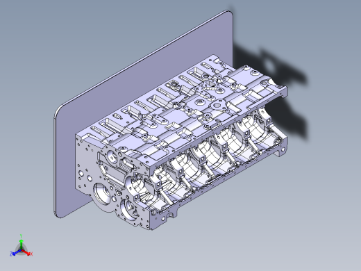 发动机缸体咖啡桌
