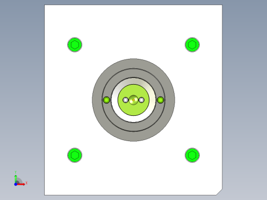 仪表盘上盖的注塑模具设计-注射模含NX三维及13张CAD图前视缩略图