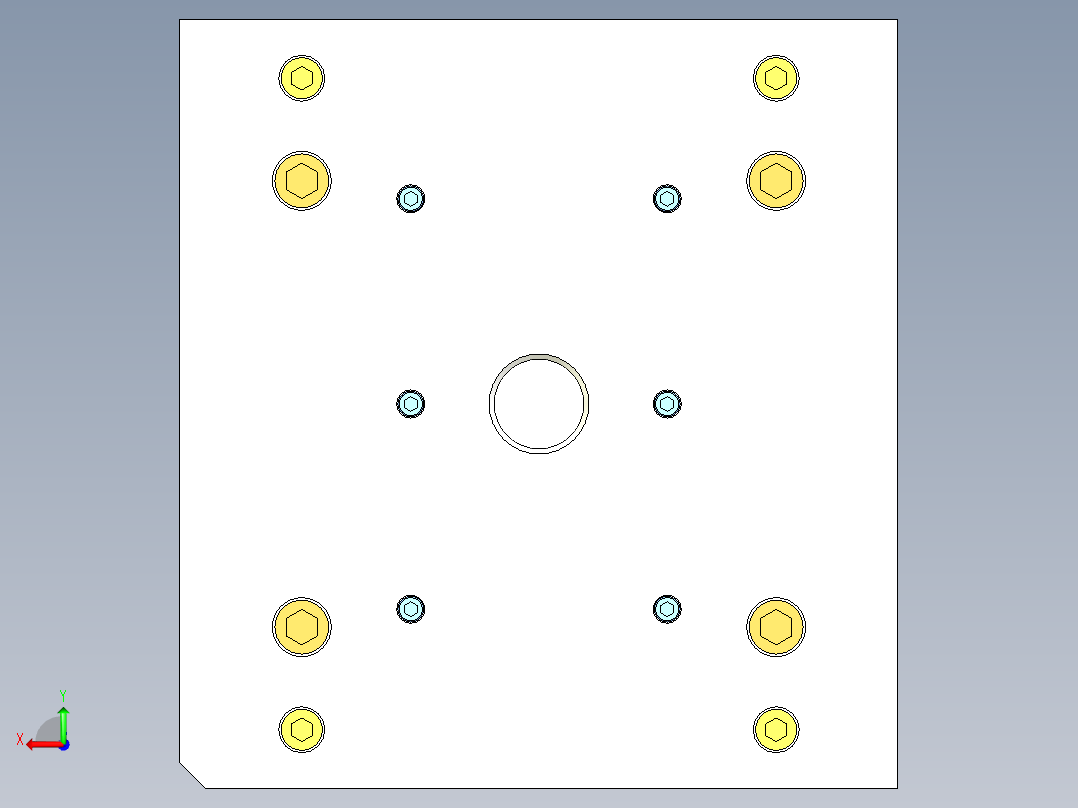 仪表盘上盖的注塑模具设计-注射模含NX三维及13张CAD图后视图