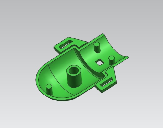 仪表盘上盖的注塑模具设计-注射模含NX三维及13张CAD图缩略图