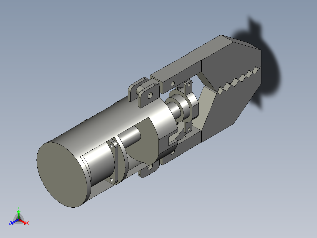 2爪伺服夹爪模组