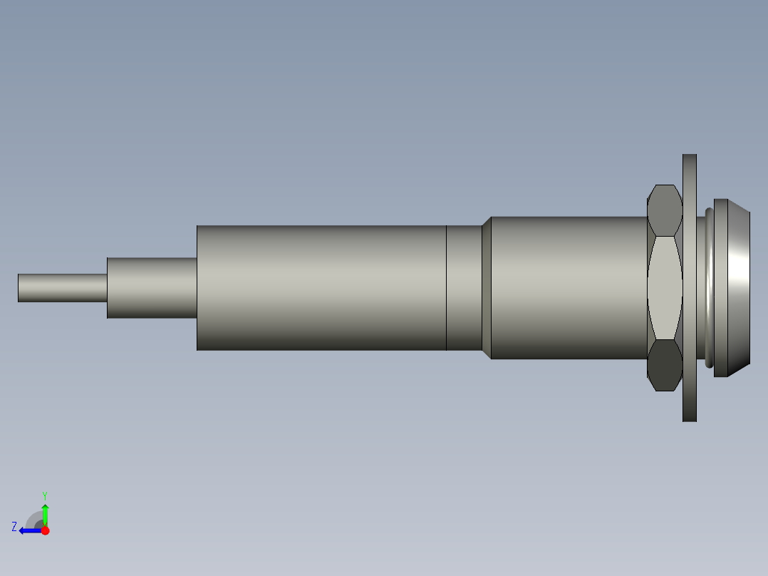 8mm12VLEDDashPanelPilotIndicatorinstrumentLightLampCarVehicleWhite右视图