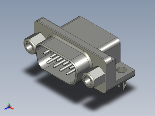 ++HQ-FBTQF-FJZZ-01五点改装磁片N0101威0102D-SUB(M)stp