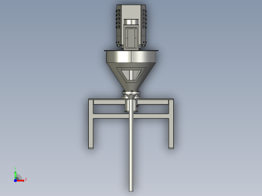 散粒物料螺旋给料试验台前视缩略图