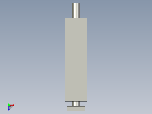 MGPM20-100Z带导杆气缸俯视缩略图