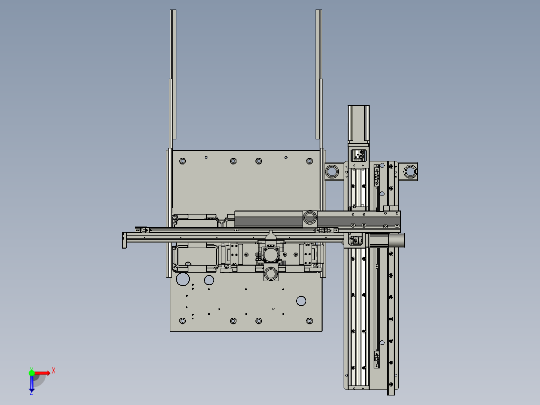 11搬运翻转机构俯视图