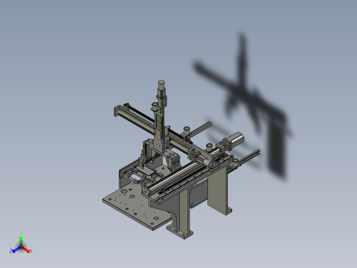 11搬运翻转机构正等轴测缩略图
