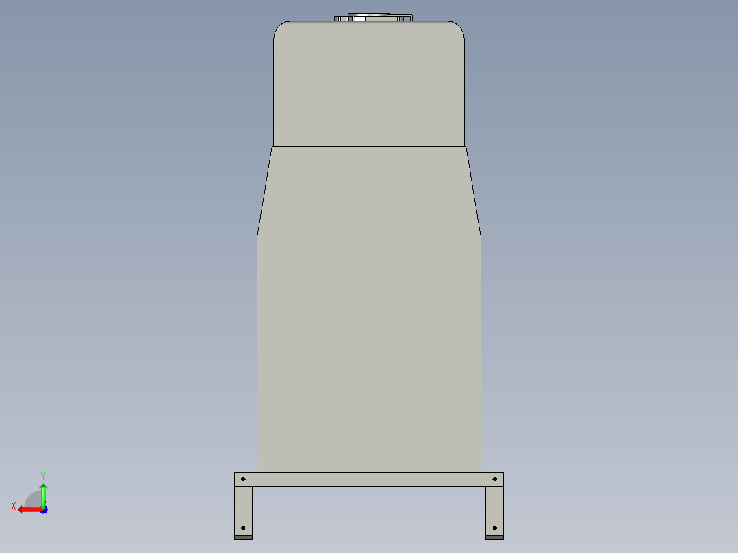 移印机构后视图