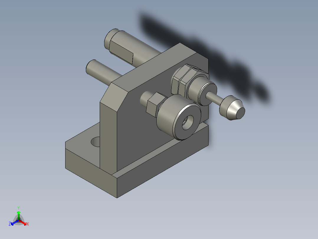 滑动限位装配体4主视图