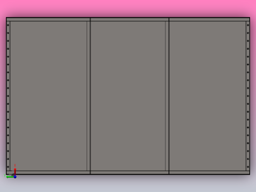 金属外壳矩阵式消声器俯视缩略图
