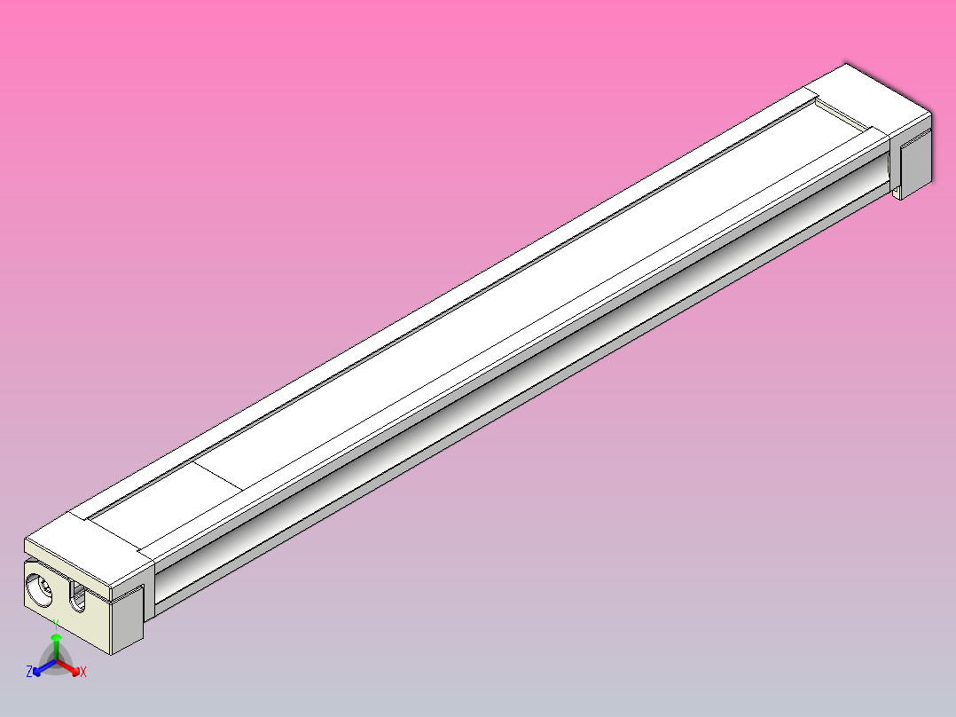 LED照明灯ZHE01-380主视图