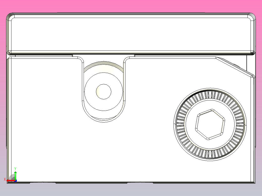 LED照明灯ZHE01-380后视图