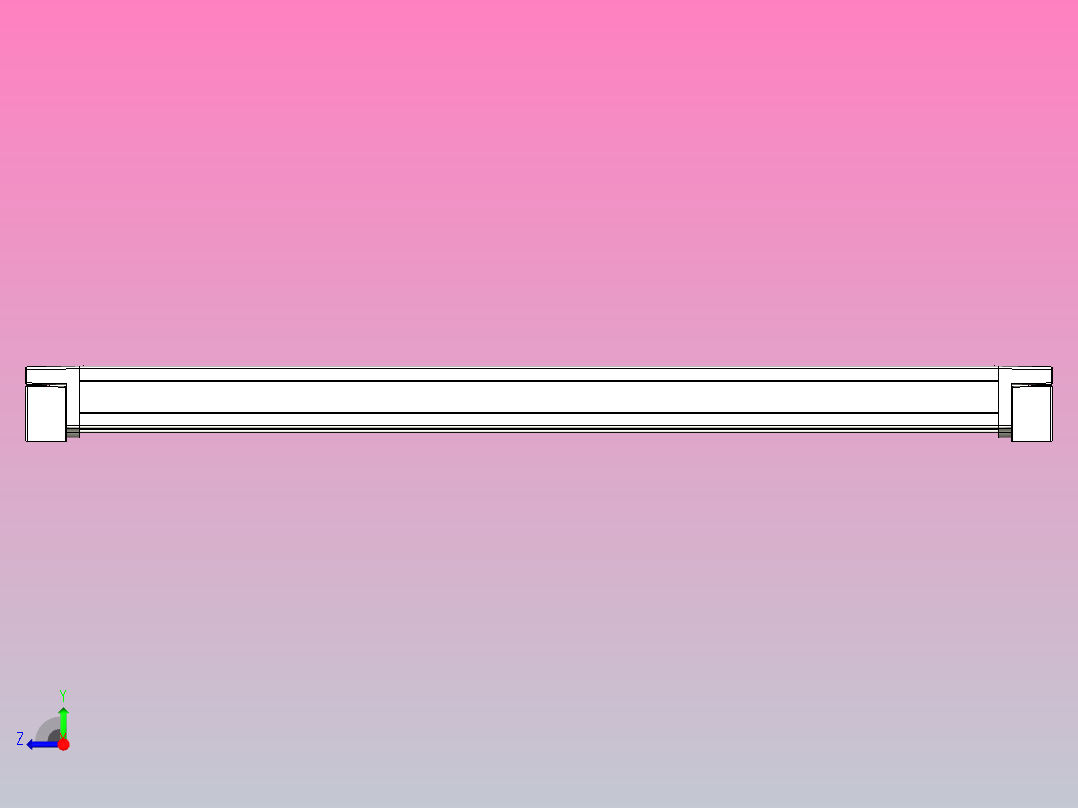 LED照明灯ZHE01-380右视图