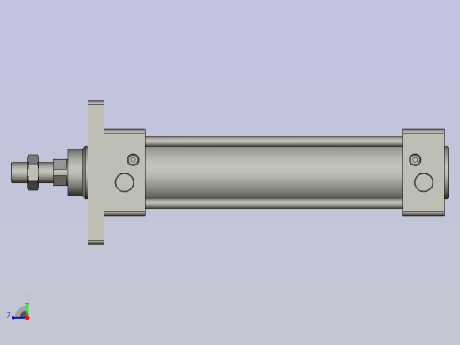 标准型CTSI系列气缸CTSI-50Bx150-H-FA右视缩略图