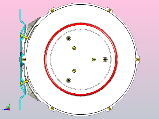 2HB410-7AH06-0.7KW单叶轮 高压鼓风机 旋涡风机右视缩略图