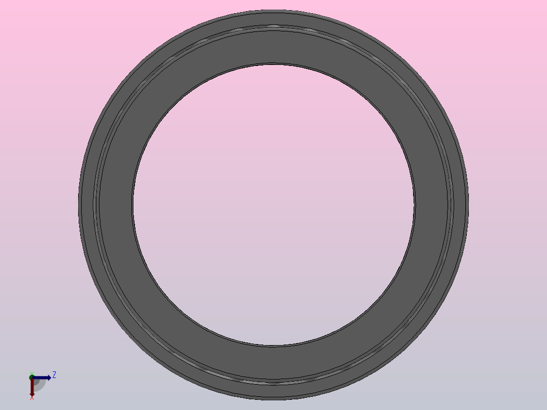 机床主轴用双向推力角接触球轴承_234936左视图